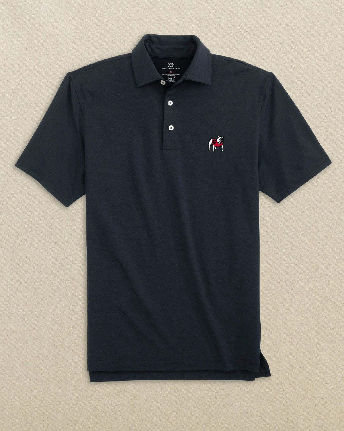 Georgia Bulldogs brrr°®-eeze Heather Polo | Southern Tide Exclusive