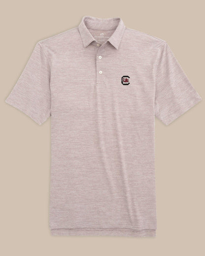 SC Gamecocks Driver Spacedye Polo Shirt | Southern Tide Great Value