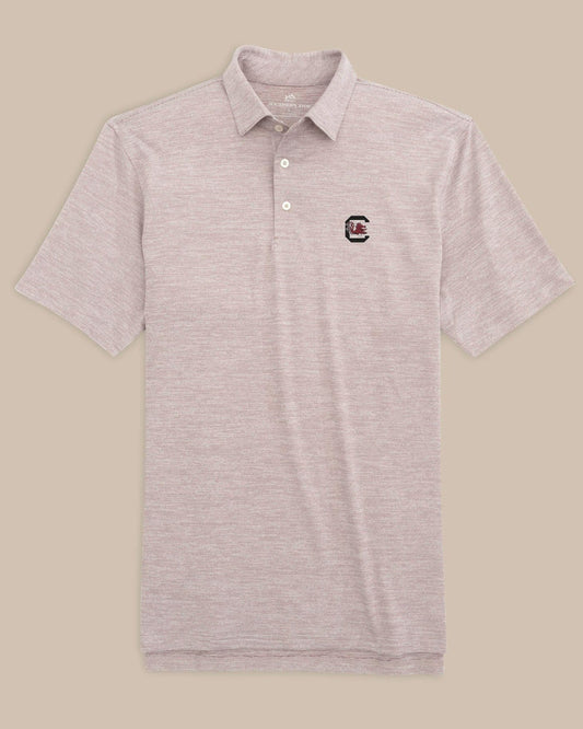 SC Gamecocks Driver Spacedye Polo Shirt | Southern Tide Great Value