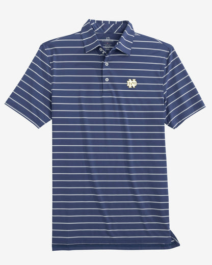 Notre Dame Fighting Irish brrr°®-eeze Stripe Polo | Southern Tide Exclusive