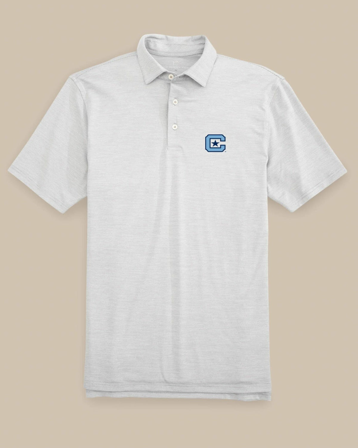 Citadel Bulldogs Driver Spacedye Polo Shirt – Southern Tide | Southern Tide Exclusive