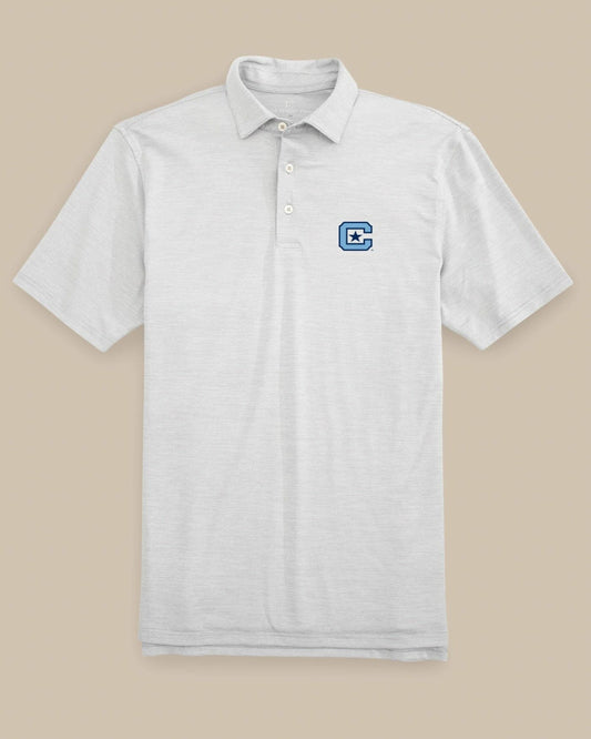 Citadel Bulldogs Driver Spacedye Polo Shirt – Southern Tide | Southern Tide Exclusive