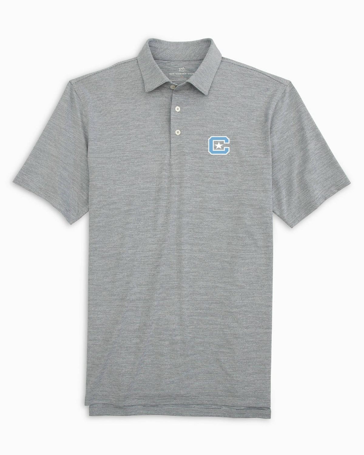 Citadel Bulldogs Driver Spacedye Polo Shirt – Southern Tide | Southern Tide Exclusive
