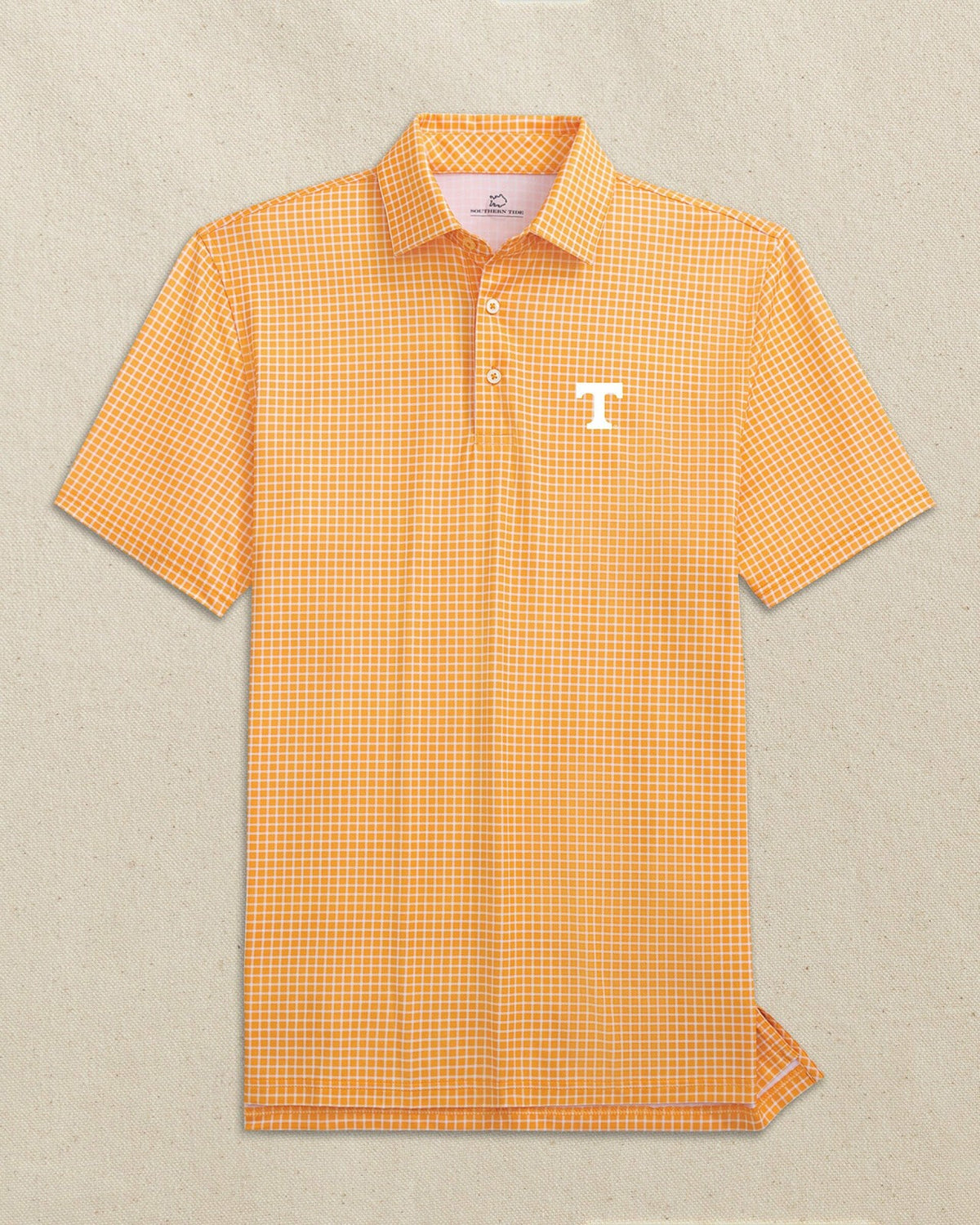 Tennessee Vols Driver Dunes Edge Plaid Polo | Southern Tide Hot Sale