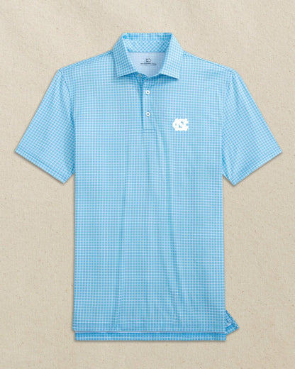 UNC Tar Heels Driver Dunes Edge Plaid Polo | Southern Tide Latest