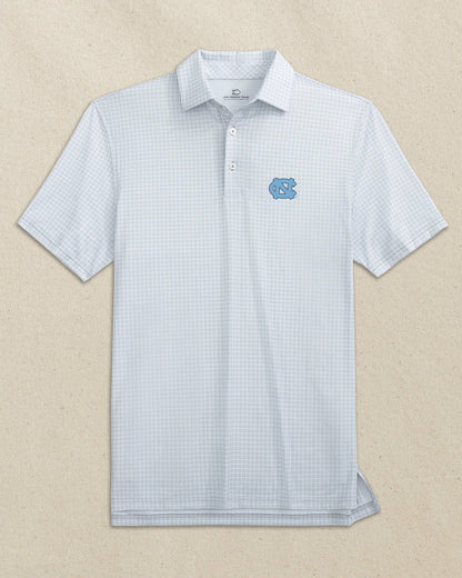 UNC Tar Heels Driver Dunes Edge Plaid Polo | Southern Tide Latest