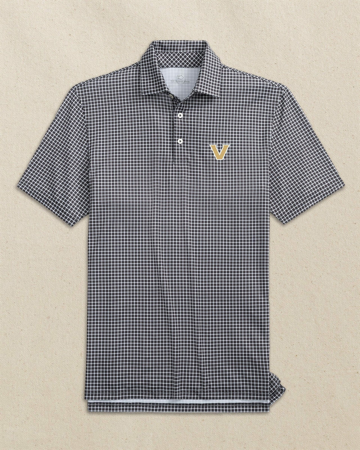 Vanderbilt Commodores Dunes Edge Plaid Polo | Southern Tide Everyday