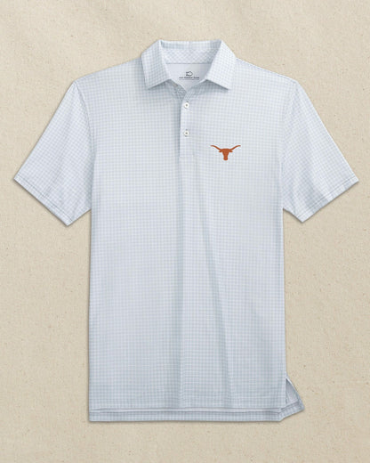 Texas Longhorns Driver Dunes Edge Plaid Polo | Southern Tide Classic