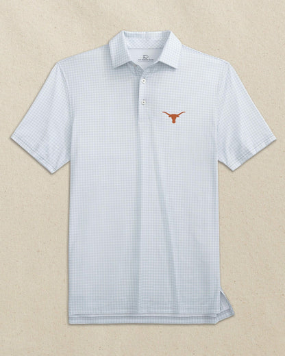 Texas Longhorns Driver Dunes Edge Plaid Polo | Southern Tide Classic