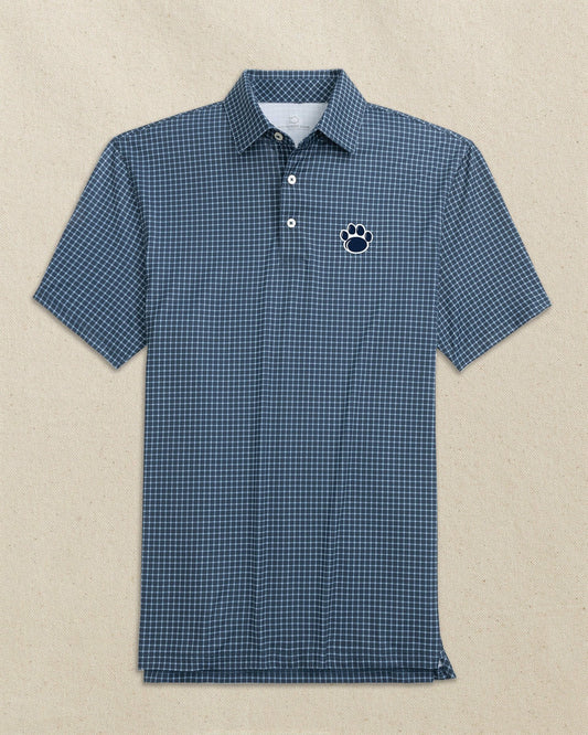 Penn State Paw Driver Dunes Edge Plaid Polo | Southern Tide Signature