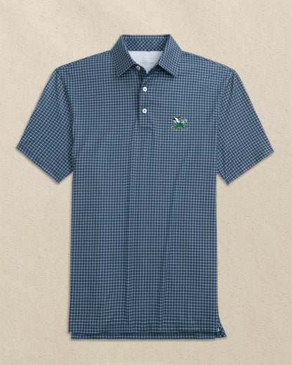 Notre Dame Leprechaun Dunes Edge Plaid Polo | Southern Tide Deals