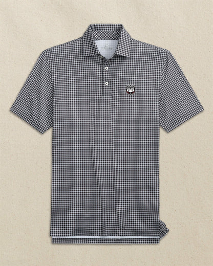 Georgia Bulldogs Head Dunes Edge Plaid Polo | Southern Tide Exclusive