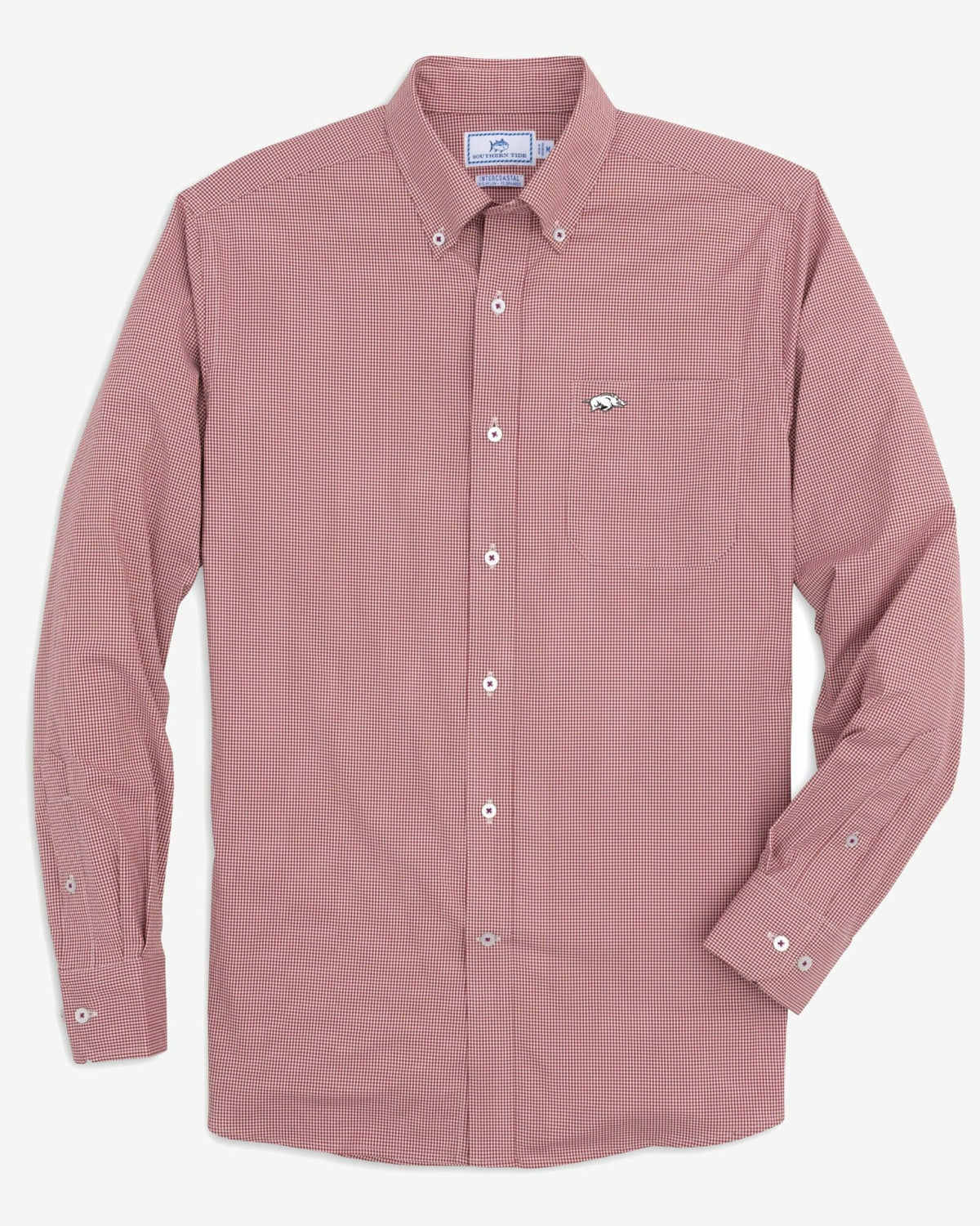 Arkansas Razorbacks Gingham Button Down Shirt | Southern Tide Discount
