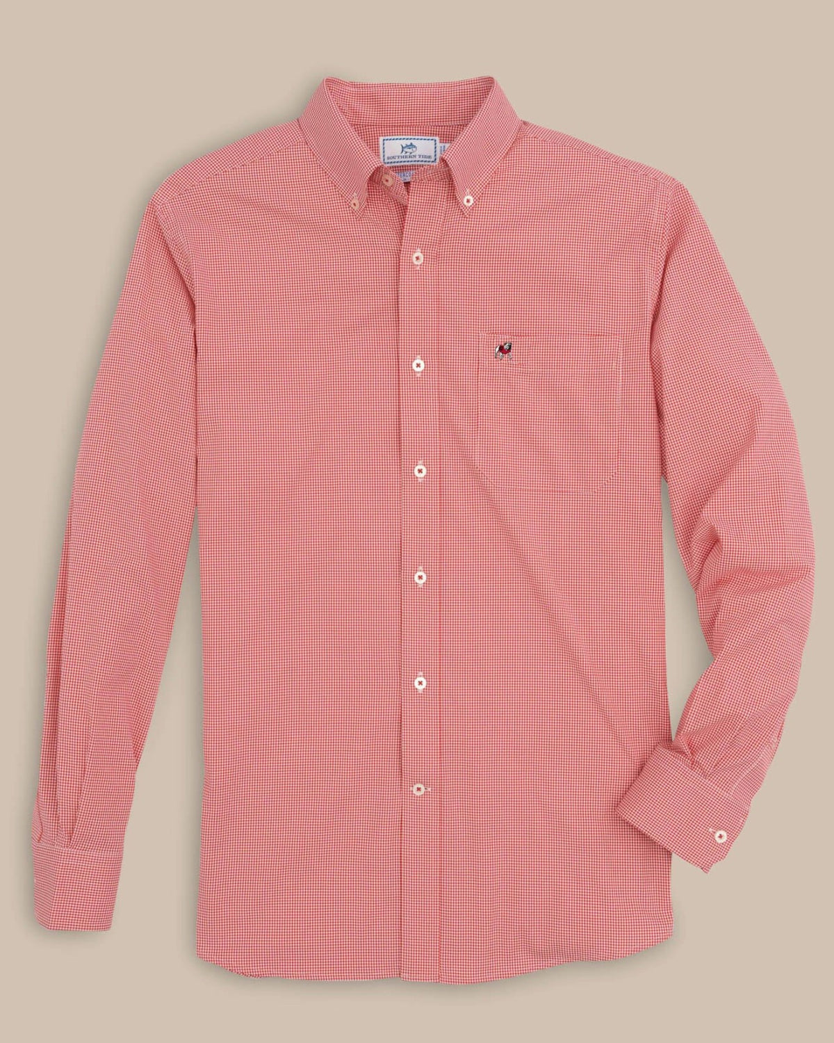 Georgia Bulldogs Gingham Button Down Shirt | Southern Tide Value