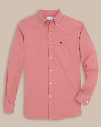 Georgia Bulldogs Gingham Button Down Shirt | Southern Tide Value