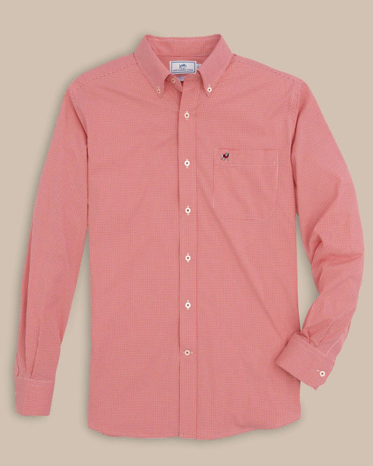 Georgia Bulldogs Gingham Button Down Shirt | Southern Tide Value