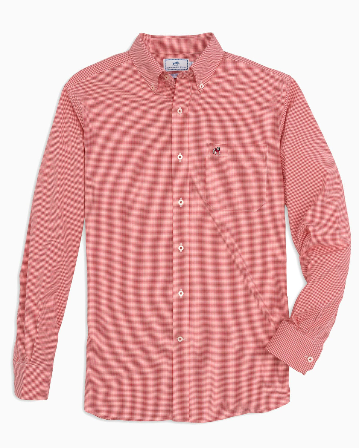 Georgia Bulldogs Gingham Button Down Shirt | Southern Tide Value