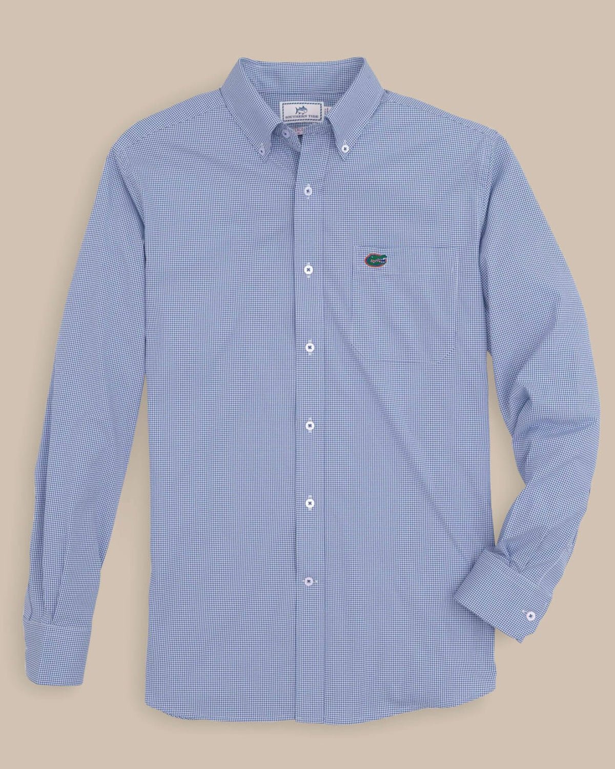 Florida Gators Gingham Button Down Shirt Collegiate | Southern Tide Exclusive