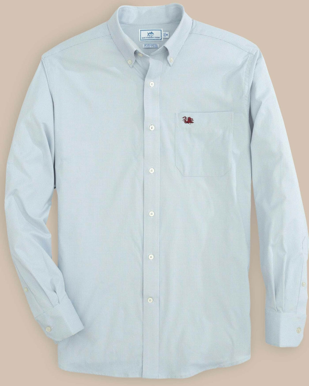 USC Gamecocks Gingham Button Down Shirt | Southern Tide Quality