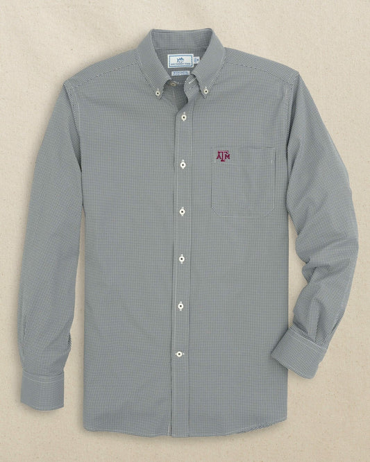 Texas A&M Aggies Gingham Button Down Shirt | Southern Tide Value