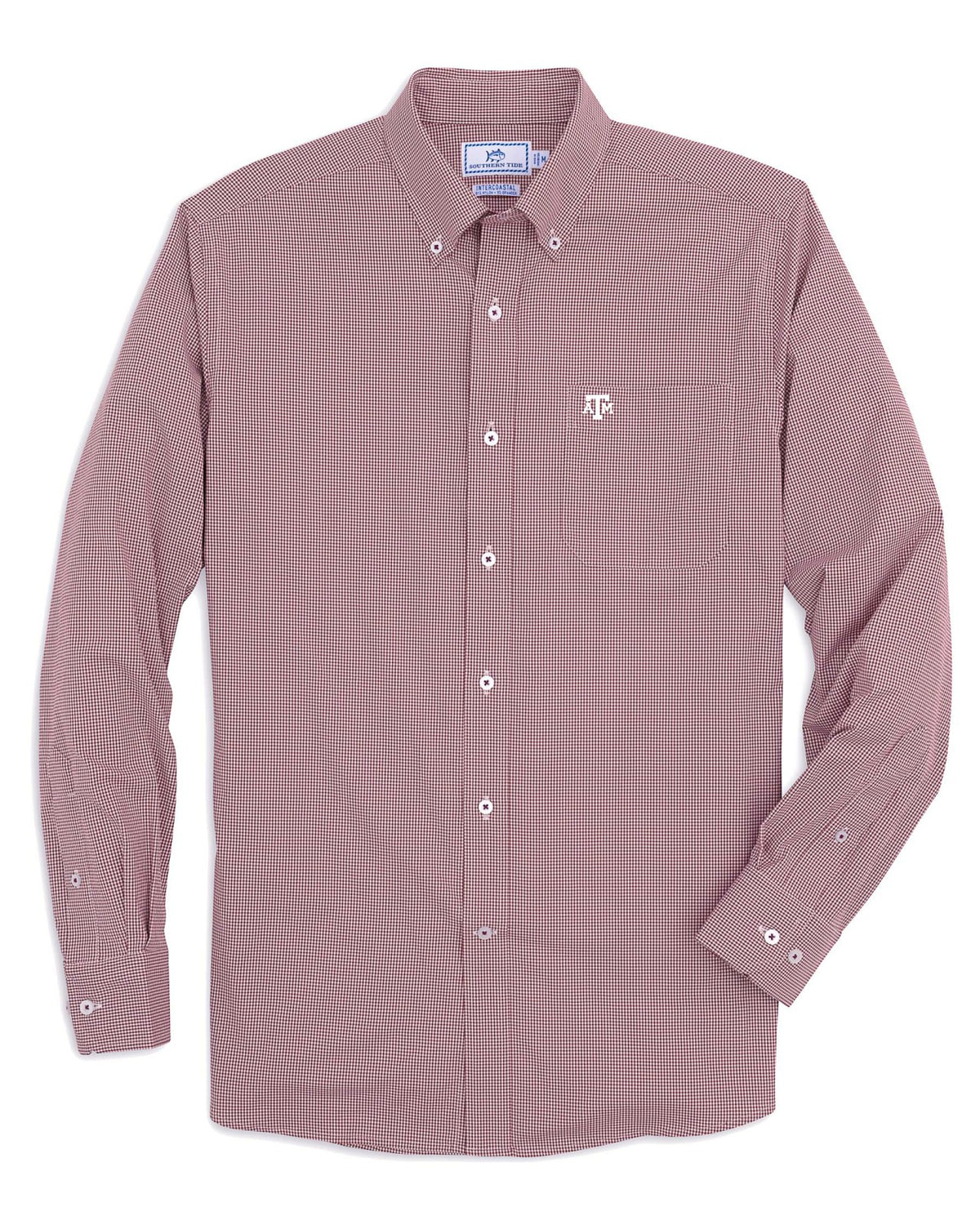 Texas A&M Aggies Gingham Button Down Shirt | Southern Tide Value
