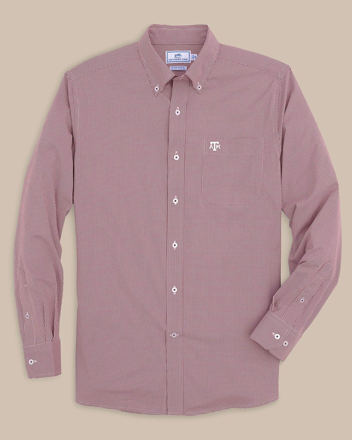 Texas A&M Aggies Gingham Button Down Shirt | Southern Tide Value