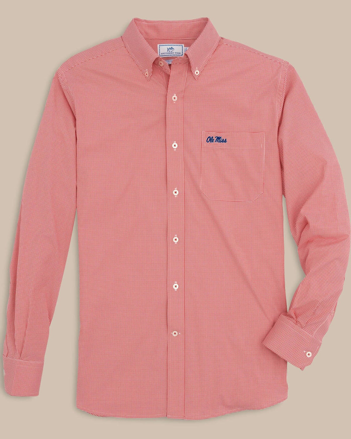Ole Miss Rebels Gingham Button Down Shirt | Southern Tide Essential