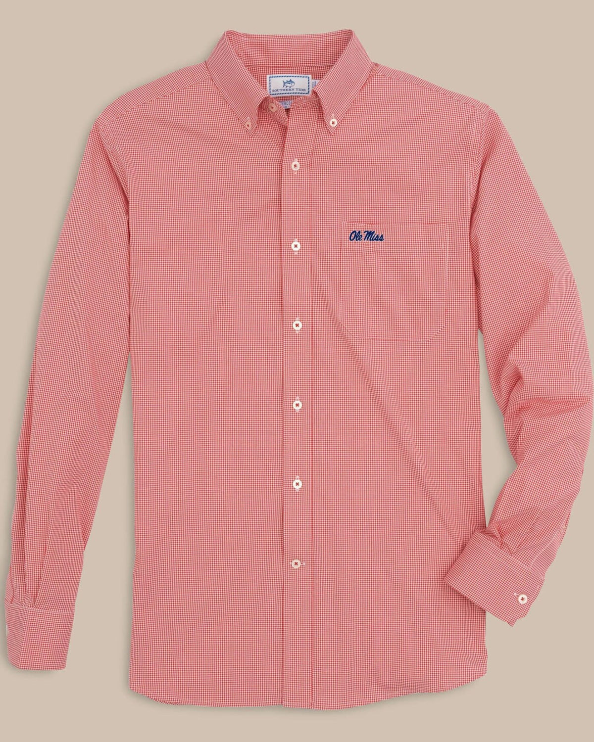 Ole Miss Rebels Gingham Button Down Shirt | Southern Tide Essential