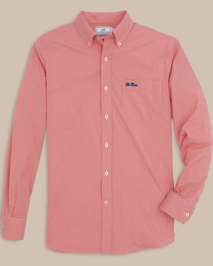 Ole Miss Rebels Gingham Button Down Shirt | Southern Tide Essential