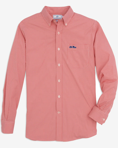 Ole Miss Rebels Gingham Button Down Shirt | Southern Tide Essential