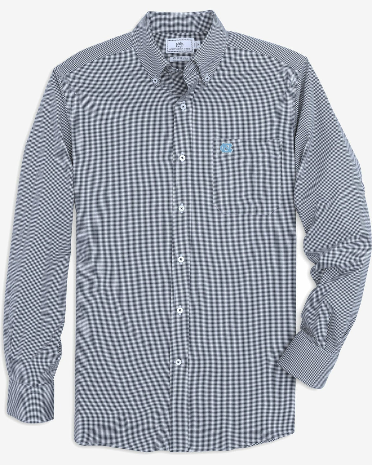 UNC Tar Heels Gingham Button Down Shirt Collegiate | Southern Tide Best Price