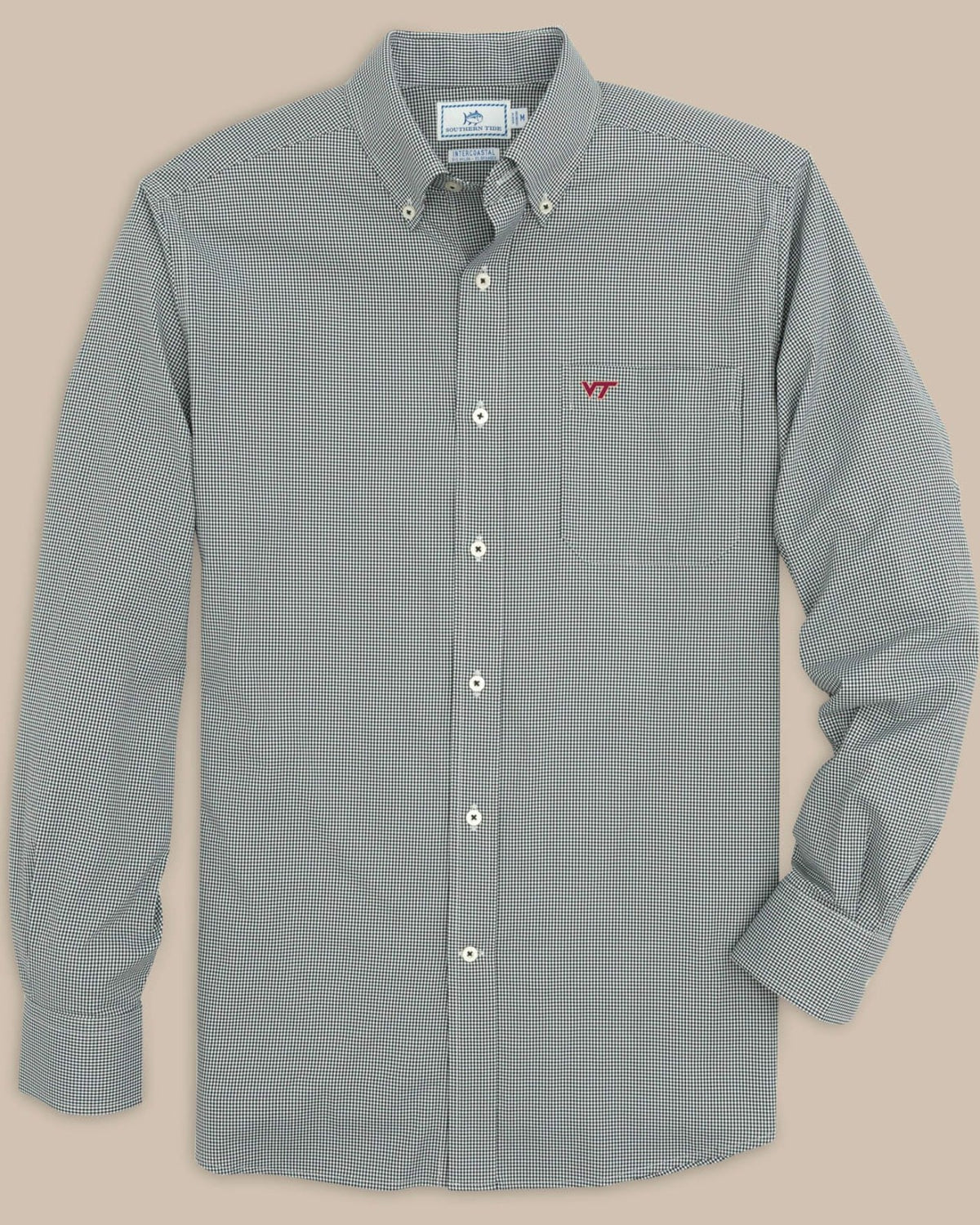 Virginia Tech Hokies Gingham Button Down Shirt | Southern Tide Customer Favorite