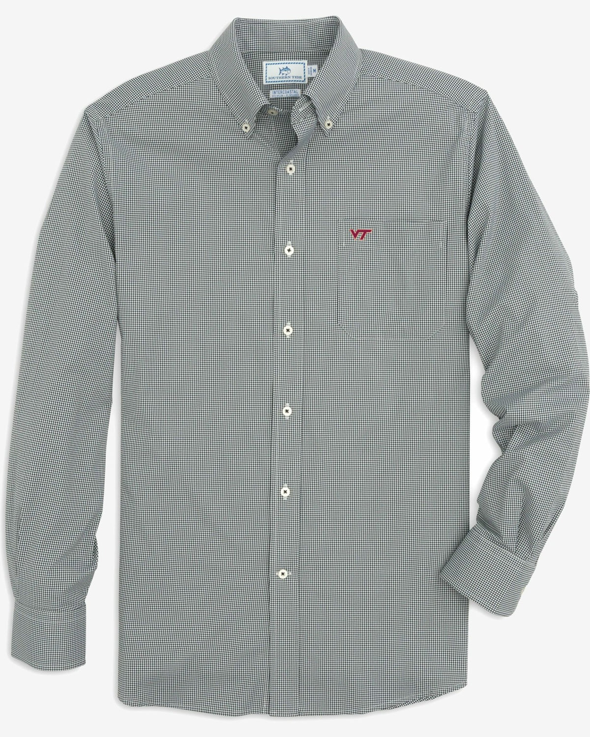 Virginia Tech Hokies Gingham Button Down Shirt | Southern Tide Customer Favorite
