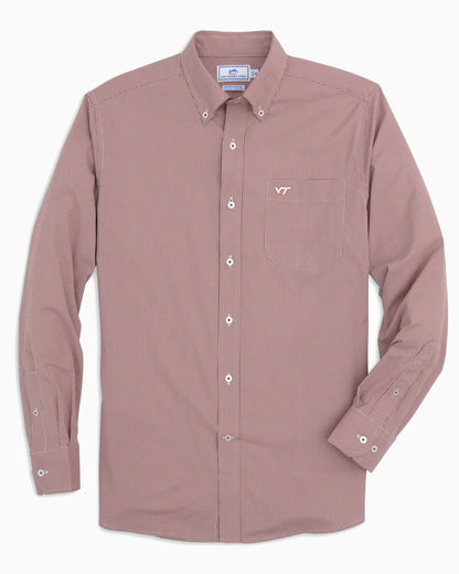 Virginia Tech Hokies Gingham Button Down Shirt | Southern Tide Customer Favorite