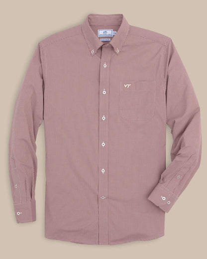 Virginia Tech Hokies Gingham Button Down Shirt | Southern Tide Customer Favorite