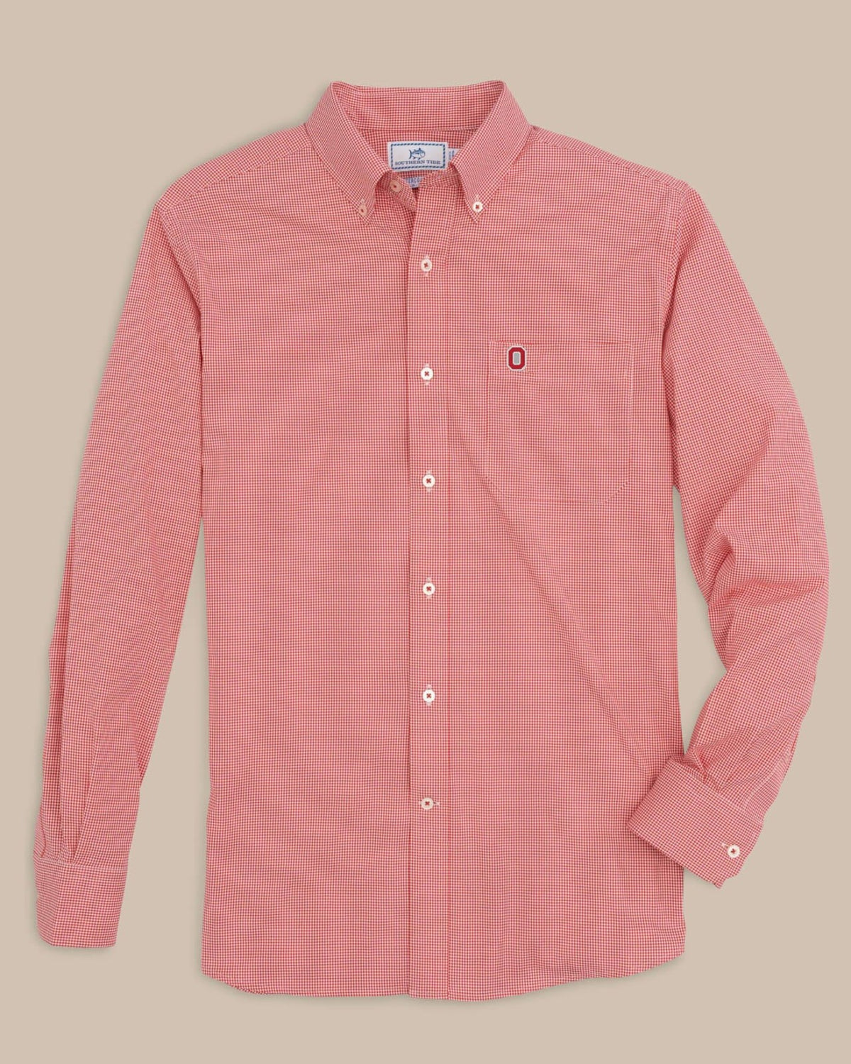 Ohio State Buckeyes Gingham Button Down Shirt | Southern Tide Best Price