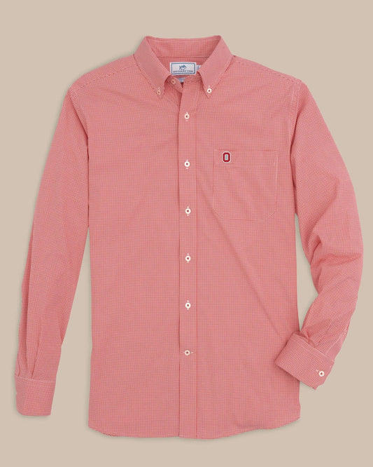 Ohio State Buckeyes Gingham Button Down Shirt | Southern Tide Best Price
