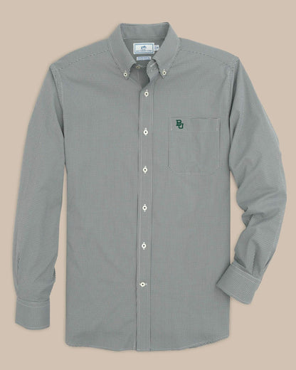Baylor Gingham Button Down Shirt Collegiate Shirts | Southern Tide Discount