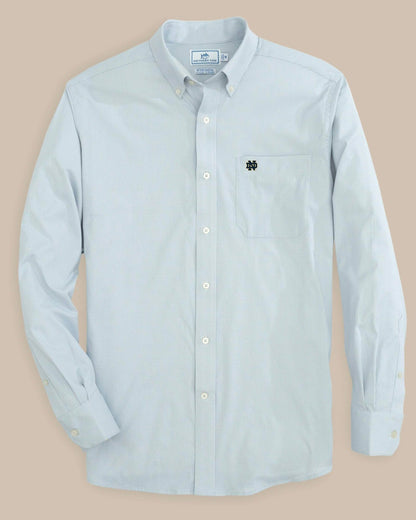 Notre Dame Fighting Irish Gingham Button Down Shirt | Southern Tide Exclusive