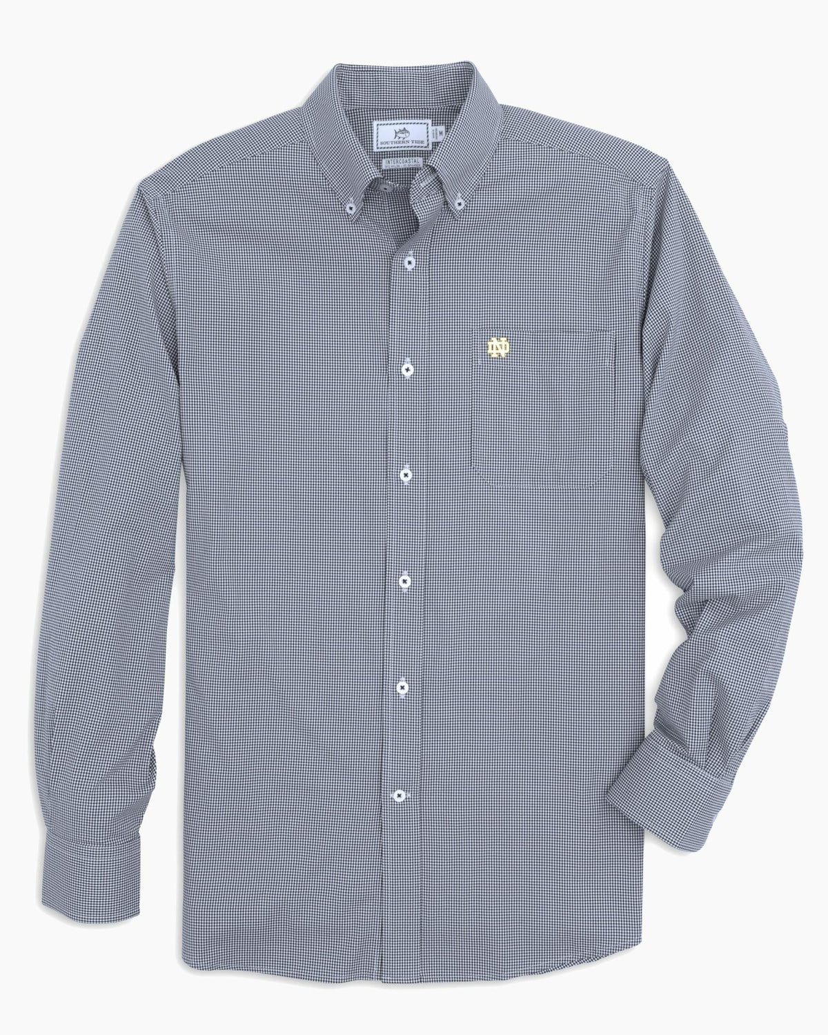 Notre Dame Fighting Irish Gingham Button Down Shirt | Southern Tide Exclusive
