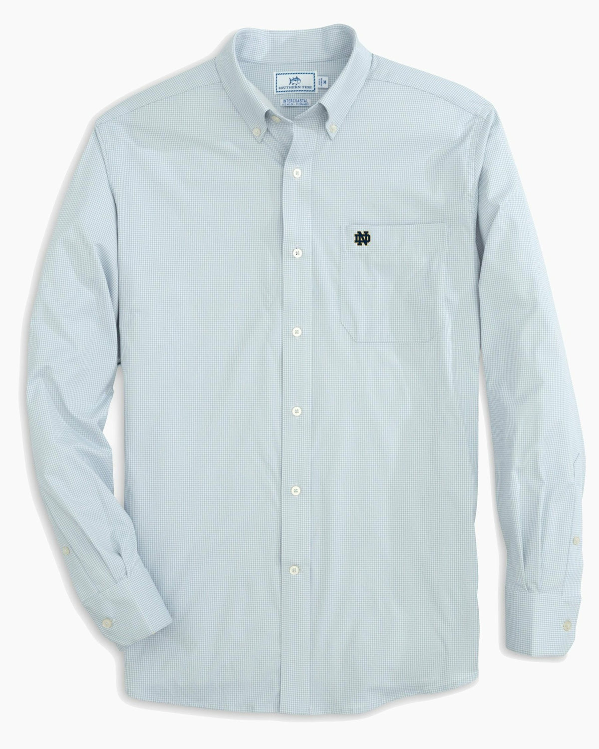 Notre Dame Fighting Irish Gingham Button Down Shirt | Southern Tide Exclusive