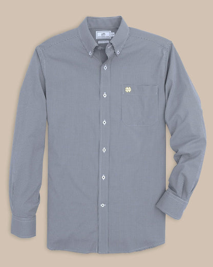 Notre Dame Fighting Irish Gingham Button Down Shirt | Southern Tide Exclusive