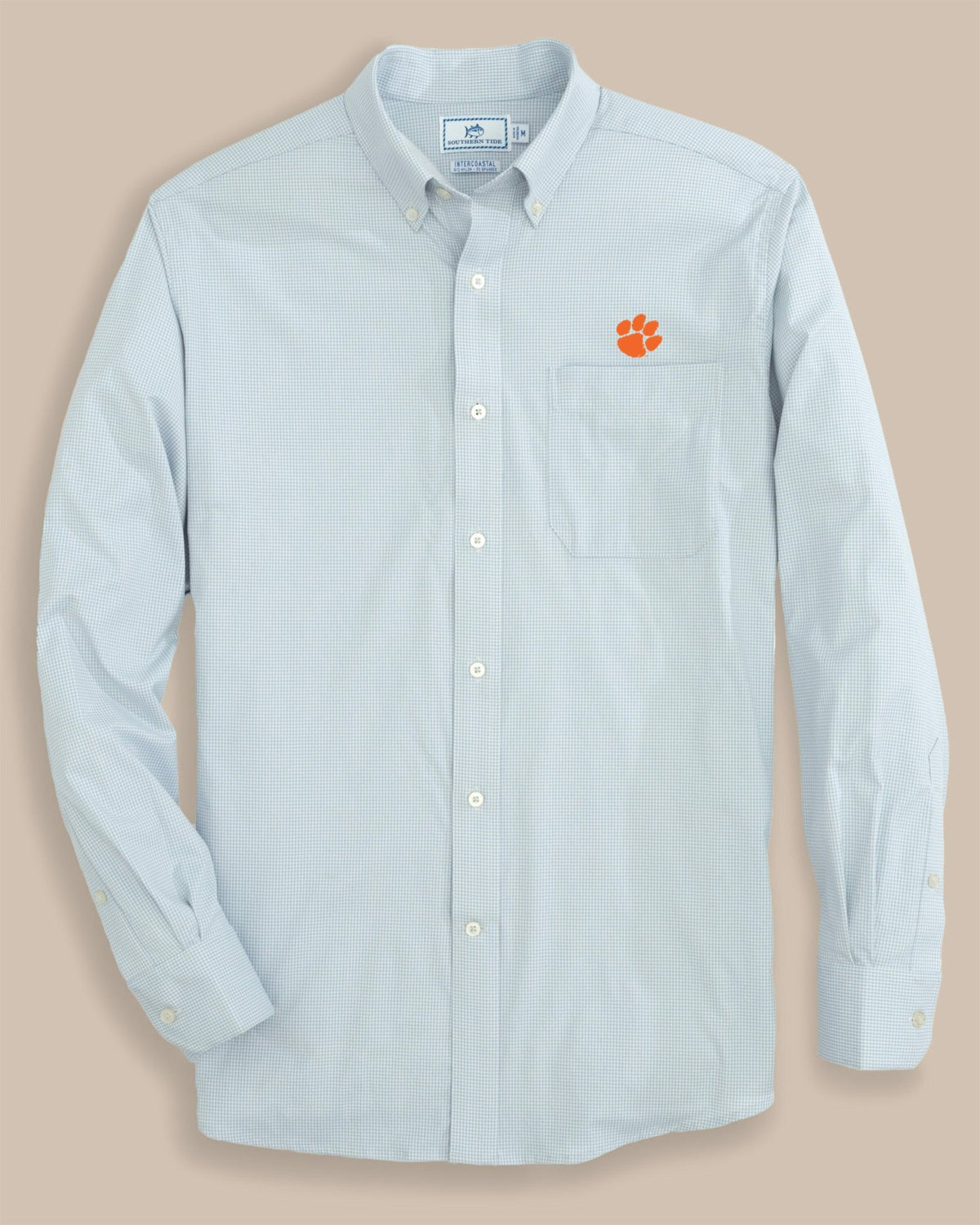 Clemson Tigers Gingham Button Down Shirt | Southern Tide Great Value