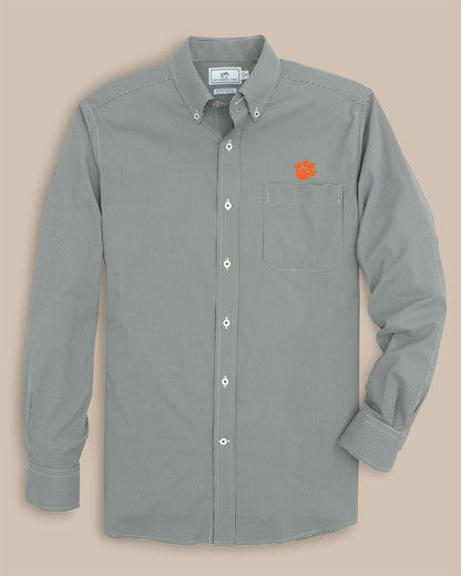 Clemson Tigers Gingham Button Down Shirt | Southern Tide Great Value