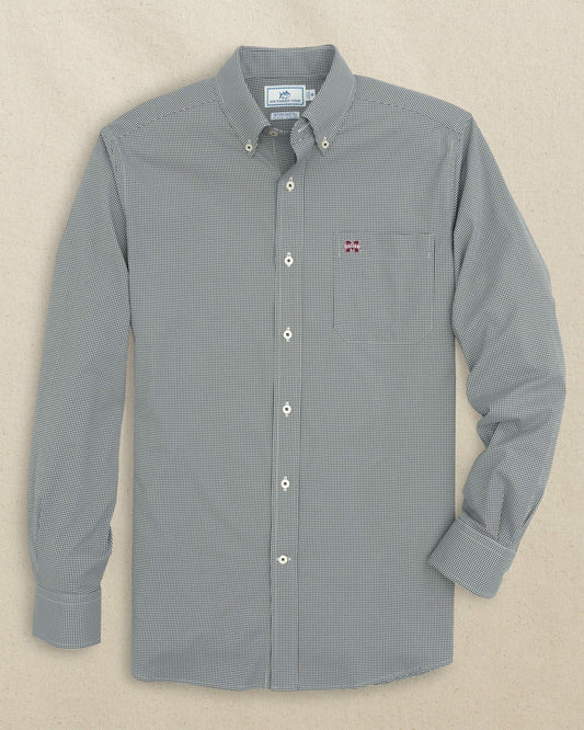 Mississippi State Bulldogs Gingham Button Down Shirt | Southern Tide Recommended
