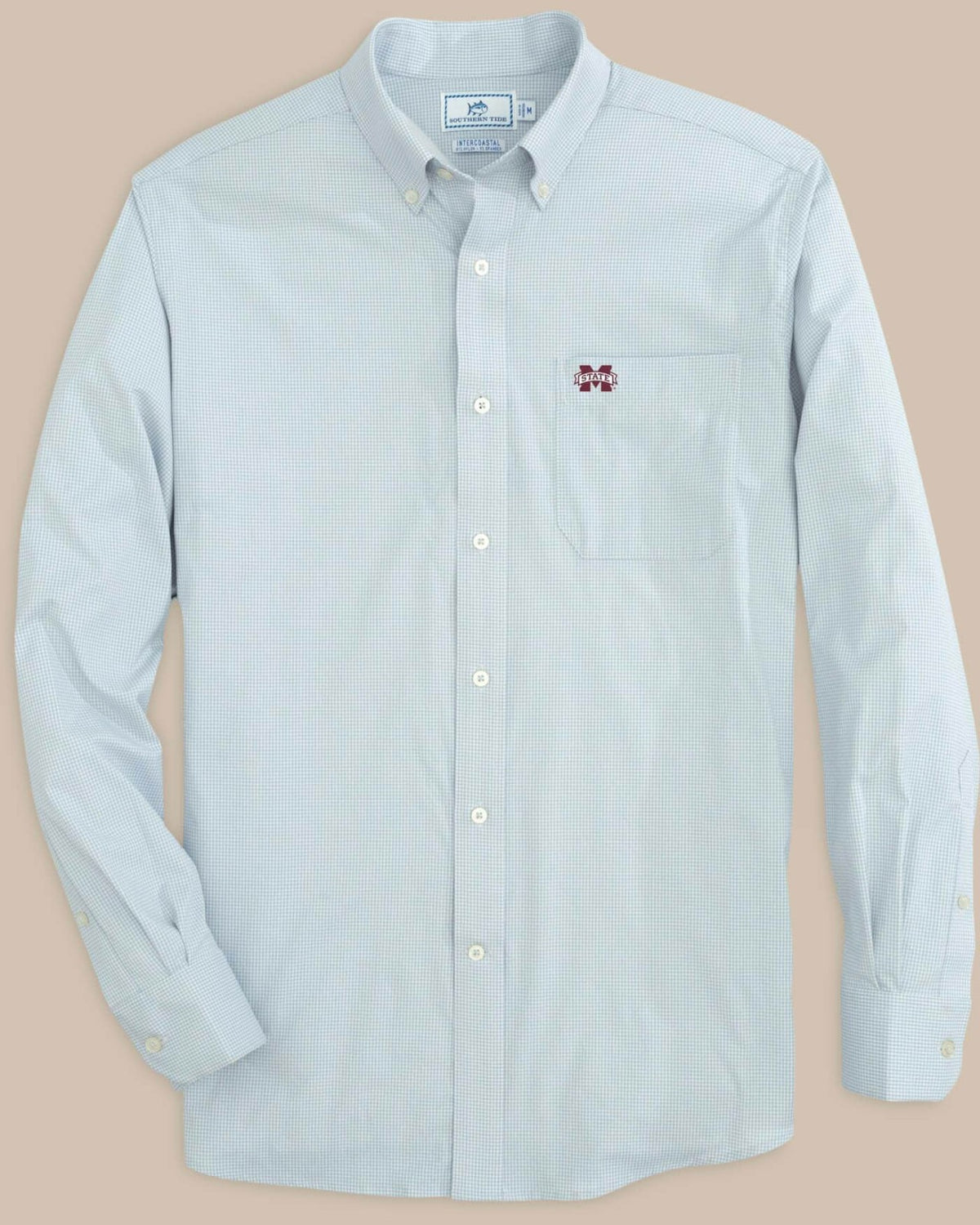 Mississippi State Bulldogs Gingham Button Down Shirt | Southern Tide Recommended