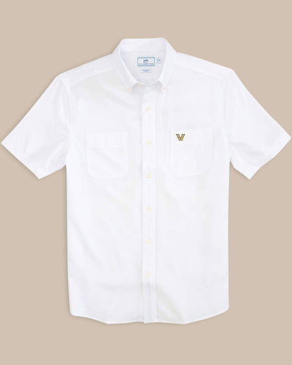 Vanderbilt Commodores Short Sleeve Button Down Dock Shirt – Southern Tide | Southern Tide Special Offer