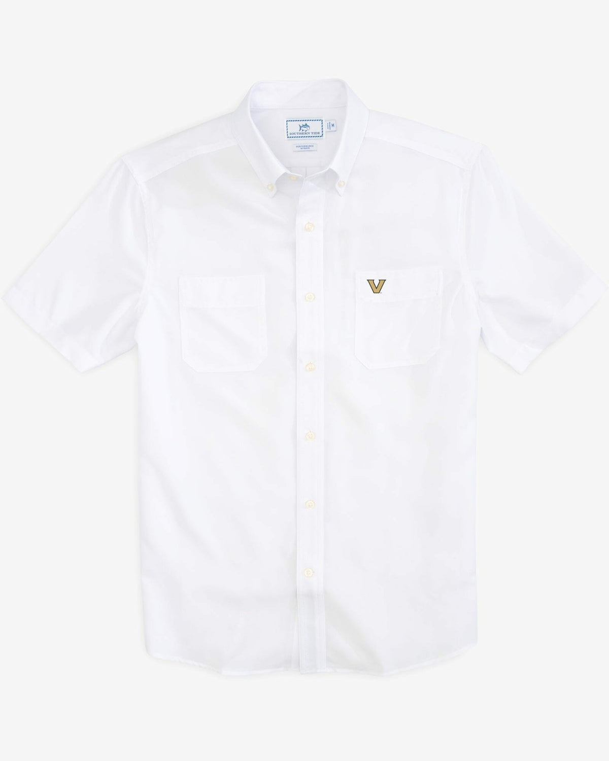 Vanderbilt Commodores Short Sleeve Button Down Dock Shirt – Southern Tide | Southern Tide Special Offer