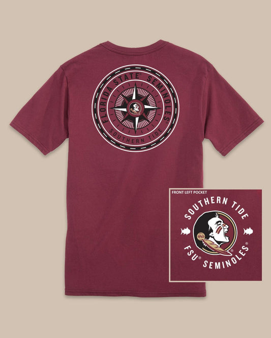 FSU Seminoles Gameday Collegiate Compass T-Shirt | Southern Tide Latest