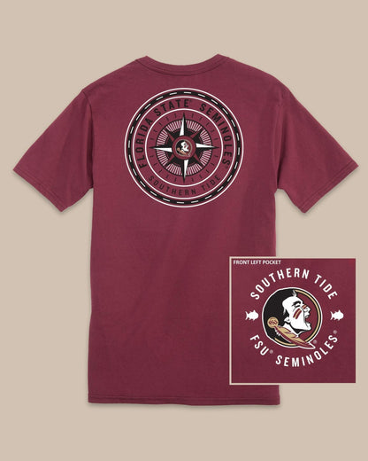 FSU Seminoles Gameday Collegiate Compass T-Shirt | Southern Tide Latest